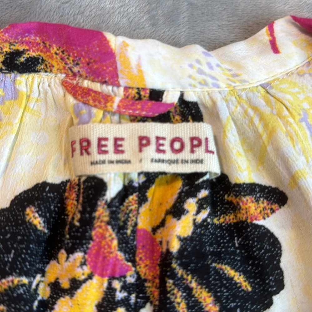 NWOT Free People Jorja Duster Kimono Size Medium - Picture 11 of 16